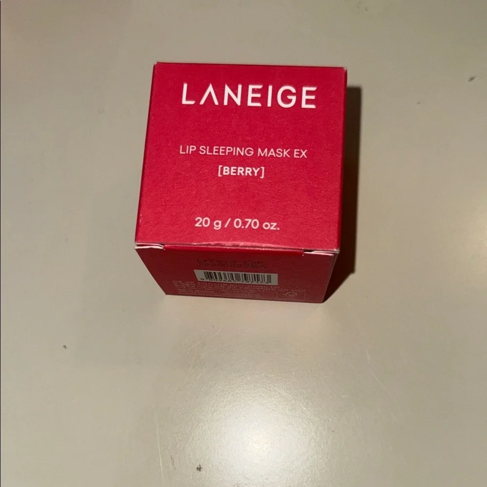 LANEIGE Lip Sleeping Mask EX - Berry Red Box